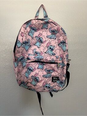 Disney Pink & Blue Stitch Kids Backpack